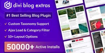 Divi Blog Extras