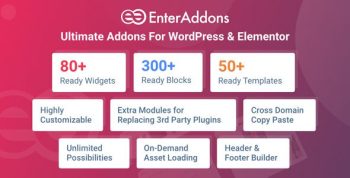 Enter Addons Pro 1.0.3 – Elementor Addons For WordPress