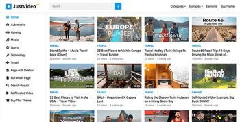 JustVideo Pro 1.1.0 – WordPress Theme