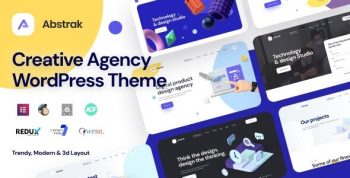 Abstrak 1.5.2 – Creative Agency WordPress Theme