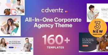 Adventz 2.0.2 – Corporate Business WordPress Theme