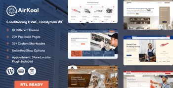 Air Kool 1.1.0 – Conditioning HVAC, Handyman WordPress
