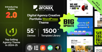 Arolax 3.0 – Creative Digital Agency Theme