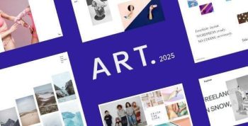 ART 3.12.3 – Portfolio WordPress Theme