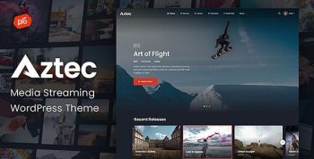 Aztec 4.1 – Video Streaming & Membership WordPress Theme
