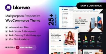 Blonwe 1.2.7 – Multipurpose WooCommerce Theme