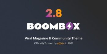 BoomBox 2.9.6 – Viral Magazine WordPress Theme