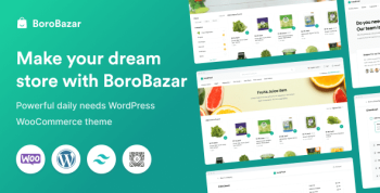 BoroBazar – Grocery Store WooCommerce WordPress Theme
