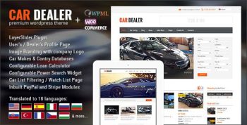 Car Dealership – Automotive WordPress Theme