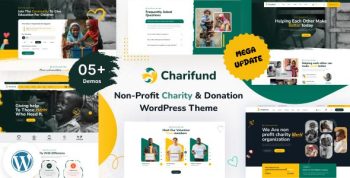ChariFund 1.0.5 – Charity & Donation Foundation WordPress Theme Multipurpose