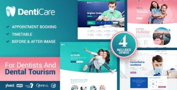 DentiCare – Medical & Dentist WordPress Theme
