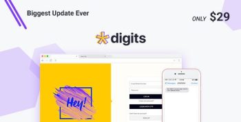Digits 8.6.1 + Addons – WordPress Mobile Phone Number OTP Signup...