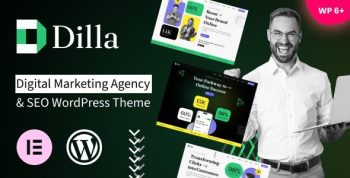 Dilla – Digital Marketing Agency & SEO WordPress Theme