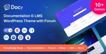 Docy – Premium Documentation, Knowledge base & LMS WordPress Theme