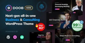 Doob 2.0.4 – Business & Consulting WordPress Theme