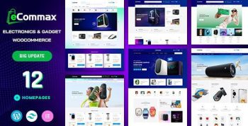 Ecommax 1.2.0 – Electronics & Gadget WooCommerce WordPress Theme