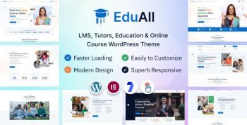 EduAll 1.0.3 – Education LMS Tutors & Online Course WordPress Theme...