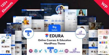 Edura 2.0.0 – Online Courses & Education WordPress Theme