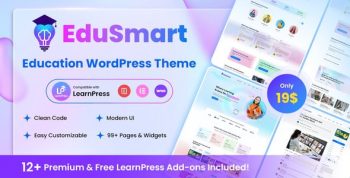 EduSmart 1.0.0 – Education WordPress Theme
