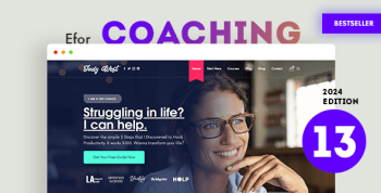 Efor 13.1.5 – Coaching & Online Courses WordPress Theme