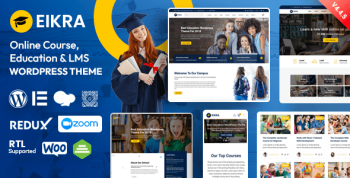 Eikra 4.4.17 – Education WordPress Theme