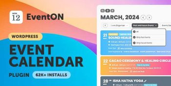 EventOn + Addons – WordPress Virtual Event Calendar Plugin