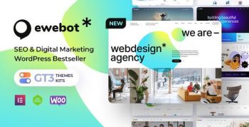 Ewebot 3.1.7 – Marketing & SEO Digital Agency WordPress Theme