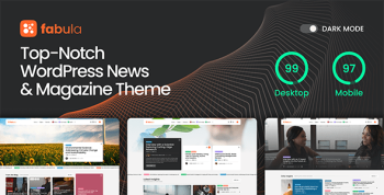 Fabula – News & Magazine WordPress Theme