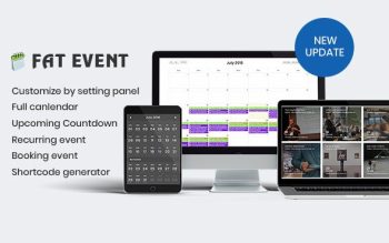 FAT Event 5.17 – WordPress Event and Calendar Booking