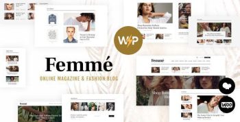 Femme 1.3.6 – An Online Magazine & Fashion Blog WordPress Theme...