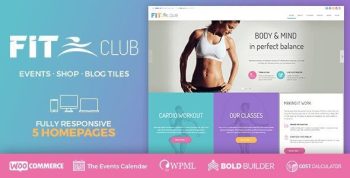Fitness Club – Health & Gym
