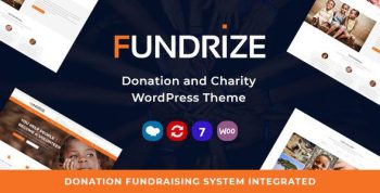 Fundrize 1.37 – Responsive Donation & Charity WordPress Theme