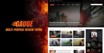 Gauge – Multi-Purpose Review WordPress Theme