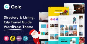 Golo 1.7.1 – Directory & Listing, Travel WordPress Theme