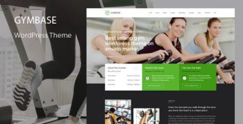 GymBase 15.8 – Gym Fitness WordPress Theme