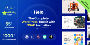 Helo – Multi-Purpose Elementor WordPress Theme