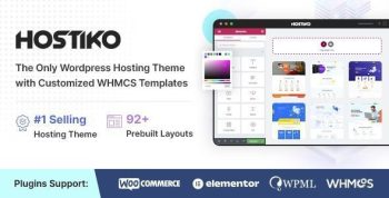 Hostiko 93.0 – Hosting WordPress & WHMCS Theme