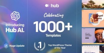Hub 5.0.7 – Responsive Multi-Purpose WordPress Theme