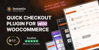 Instantio 3.2.8 – WooCommerce Quick Checkout | Direct Checkout, Floating Cart,...