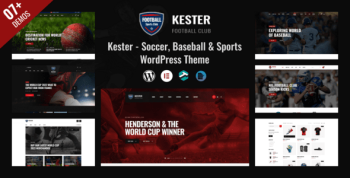 Kester 1.2.2 – Soccer Club & Sports News WordPress Theme