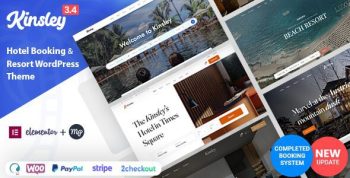 Kinsley 3.4.6 – Hotel Booking Theme