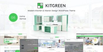 KitGreen 3.0.9 – Interior and Kitchen Design WordPress Theme