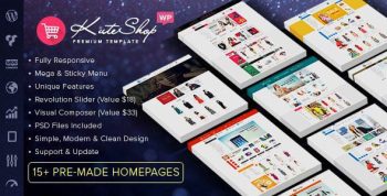KuteShop 4.2.7 – Fashion, Electronics & Marketplace Elementor WooCommerce Theme (RTL...
