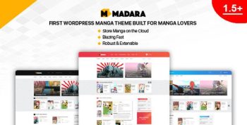 Madara 2.2.4 – Responsive and modern WordPress theme for manga sites