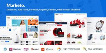 Marketo 5.3.0 – eCommerce & Multivendor Marketplace Woocommerce WordPress Theme