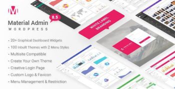 Material – White Label WordPress Admin Theme