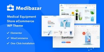 Medibazar 1.8.9 – Medical WooCommerce Theme