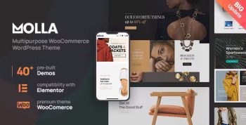 Molla 1.5.14 – Multi-Purpose WooCommerce Theme