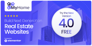MyHome 4.0.7 – Real Estate WordPress Theme