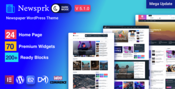 Newsprk 7.4.0 – Newspaper WordPress Theme